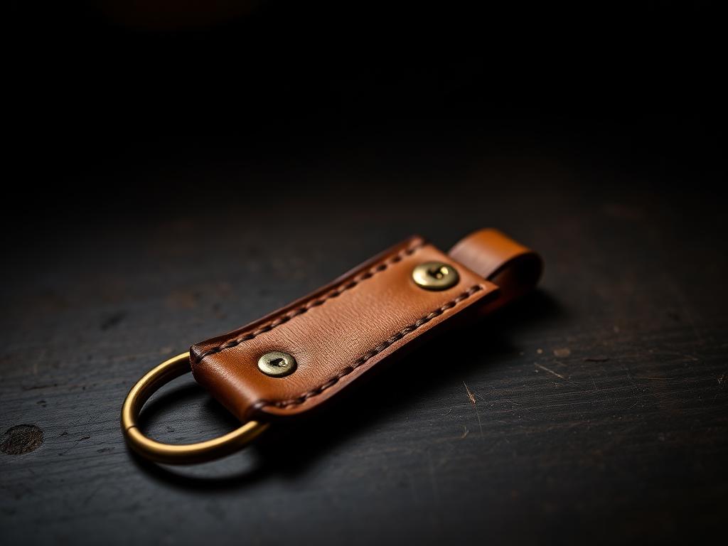 Leather Key Fob